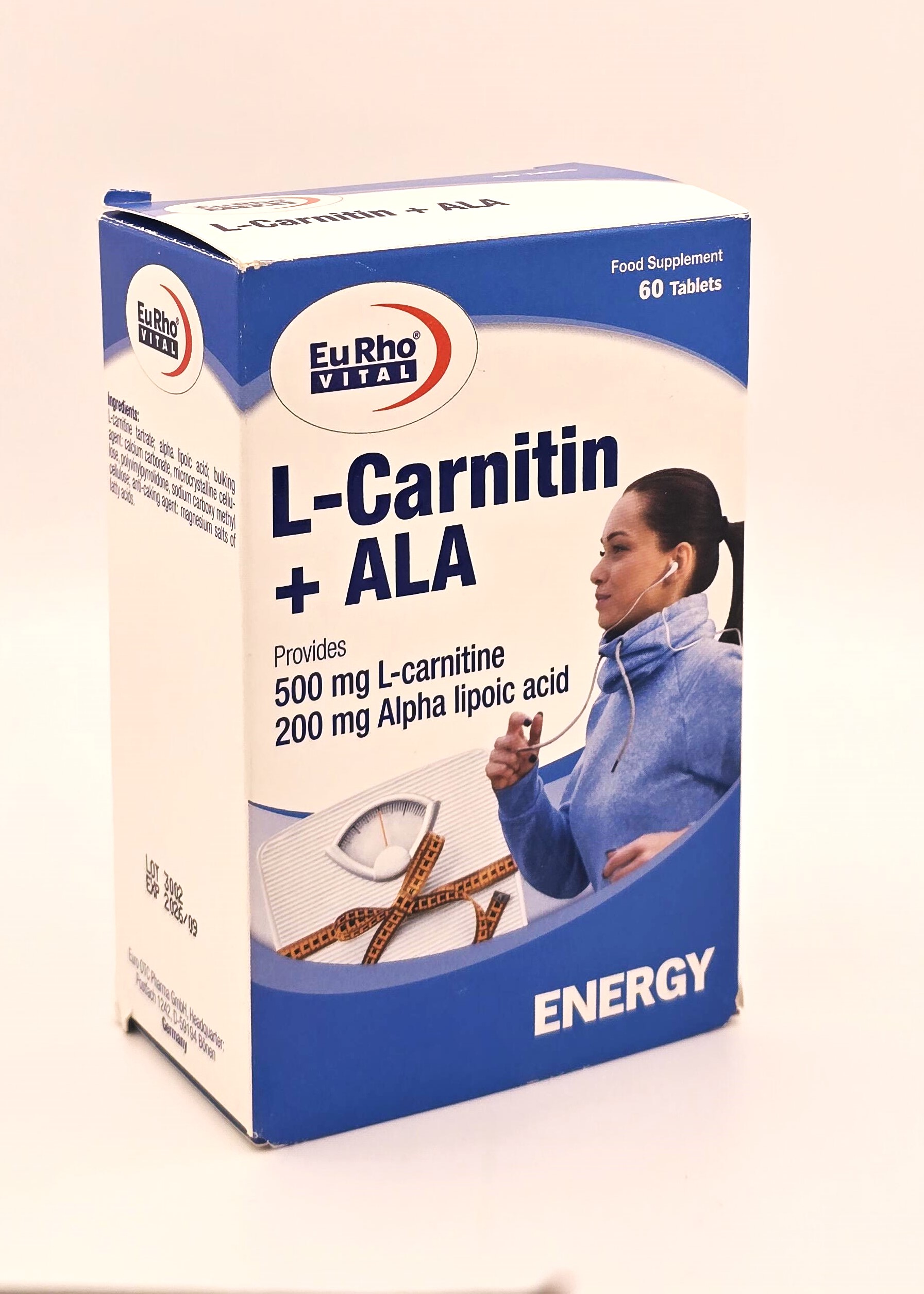  قرص ال کارنیتین و آ ال آ یوروویتال 